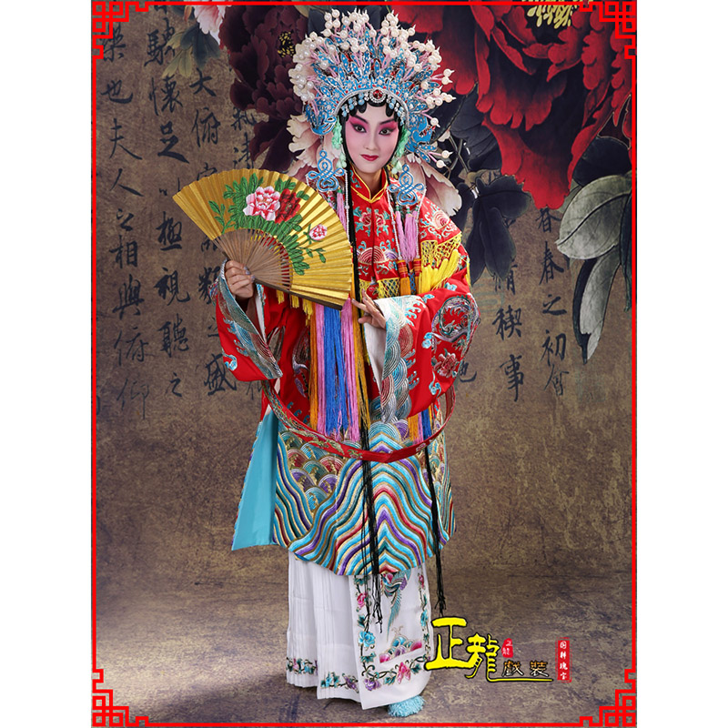 定州凤袍杨贵妃贵妃醉酒 软绉团凤女蟒